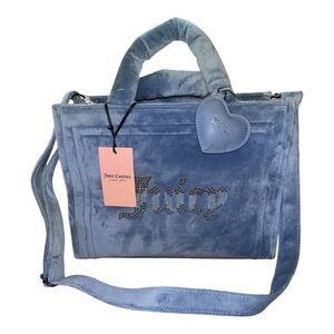 Juicy Couture Slate Blue Big Spender Large Tote Brand NWT